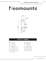 Neomounts AWL75-450BL Manual de usuario