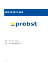 probst VPH-150-GREENLINE Manual de usuario