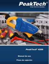 PeakTech P 4200 El manual del propietario