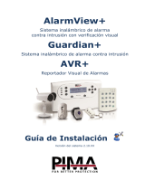 Pima AlarmView+/AVR+/Guardian+ Guía de instalación