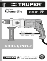 Truper ROTO-1/2NX2-2 El manual del propietario