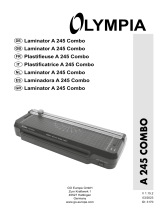 Olympia  A 245 Combo Manual de usuario