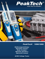 PeakTech P 1095 El manual del propietario