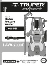Truper Expert LAVA-2000T El manual del propietario