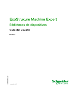 Schneider Electric EcoStruxure Machine Expert - Bibliotecas de dispositivos El manual del propietario