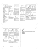 National Hardware 391D Folding Door Hardware Set, White, 48" Instrucciones de operación