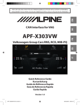 Alpine APF-X303VW Guia de referencia
