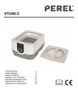 Perel VTUSC2 ULTRASONIC CLEANER Manual de usuario