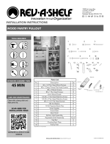Rev-A-Shelf 448-TPF51-8-1 Instruction Sheet