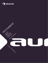 Auna AV2-CD608BT HiFi-Stereo-Verstärker El manual del propietario