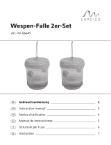 Gardigo Wespenfalle 2er-Set Instrucciones de operación