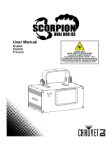 CHAUVET DJ Scorpion Dual RGB ILS Manual de usuario