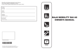 Pride Mobility Baja Bandit Owners Manual El manual del propietario