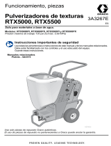 Graco 3A3267E, Pulverizadores de texturas RTX5000, RTX5500 El manual del propietario