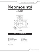 Neomounts NM-TC100BLACK Manual de usuario
