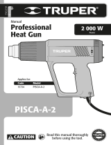 Truper PISCA-A-2 El manual del propietario