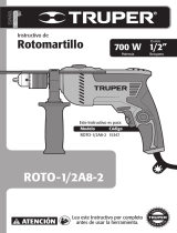 Truper ROTO-1/2A8-2 El manual del propietario