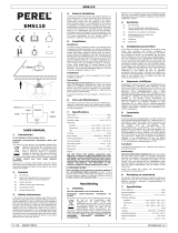 Perel EMS110 Manual de usuario