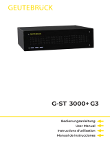 Geutebruck G-ST 3000+ G3 Manual de usuario