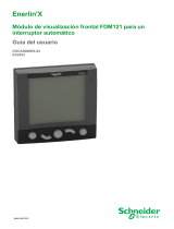 Schneider Electric Unidad de visualización FDM121 para interruptores automáticos LV El manual del propietario