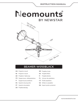 Neomounts BEAMER-W050BLACK Manual de usuario