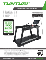 Tunturi Platinum Treadmill Core Pro (1/2) El manual del propietario