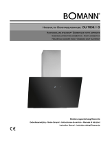 BOMANN DU 7606.1 G  Instrucciones de operación
