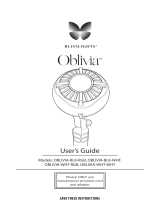 BlissLights Oblivia Manual de usuario