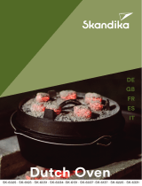 Skandika Dutch Oven Manual de usuario