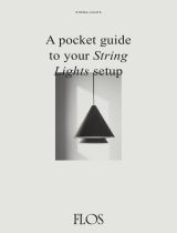 FLOS String Light Cone Guía de instalación
