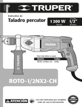 Truper ROTO-1/2NX2-CH El manual del propietario