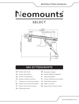 Neomounts NM-D775DXBLACK Manual de usuario
