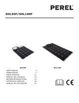 Perel SOL50F Solar Flexible Panel Manual de usuario