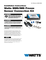 Watts BMS/IMS Freeze Sensor Connection Kit Guía de instalación