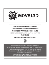 GOgroove W9 GG-MOVE-L3D_CE01 El manual del propietario