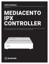 Black Box MEDIACENTO VSW-MC-CTRL Manual de usuario