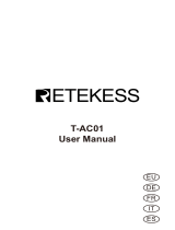 Retekess T-AC01 Manual de usuario