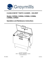 Graymills CLEAN-O-MATIC COM804 El manual del propietario