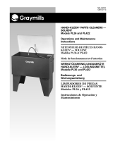 Graymills Solvent Handi-Kleen PL36 and PL422 El manual del propietario
