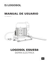 Logosol ES5/ES8 Sierra eléctrica Manual de usuario