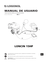 Logosol Loncin 15HP Manual de usuario