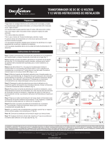 Deckorators 12 Volt 12 Watt DC Transformer Guía de instalación