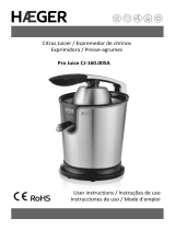 HAEGER Pro Juice CJ-160.005A Manual de usuario