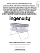 ingenuity Foldaway Bassinet Classic - Crosby El manual del propietario