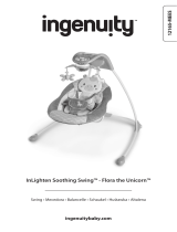 ingenuity Inlighten Soothing Swing - Flora the Unicorn El manual del propietario