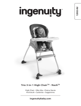 ingenuity Trio 3-in-1 High Chair - Nash El manual del propietario