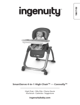 ingenuity SmartServe 4-in-1 High Chair - Connolly El manual del propietario