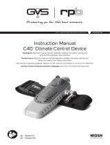RPB C40 Climate Control Device Manual de usuario