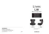 Okamura Lives Work Lounge Chair Instrucciones de operación
