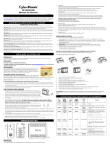 Cyber Power CP1000AVRL Manual de usuario